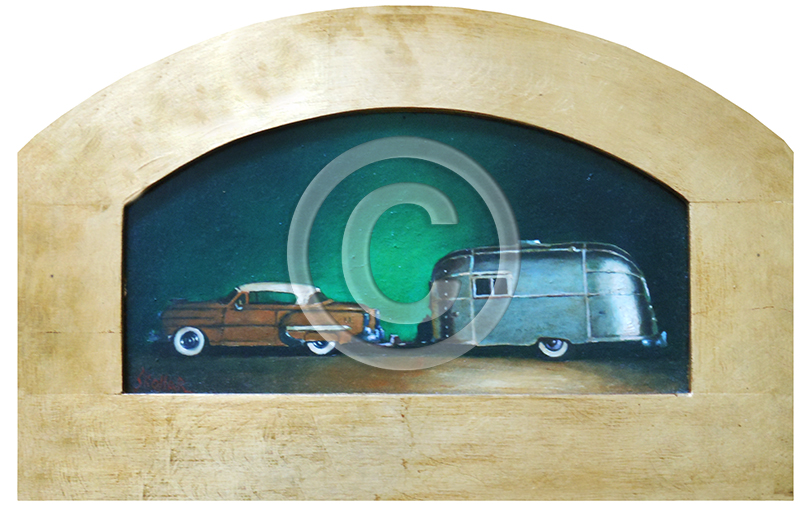 Image of Curved Frame