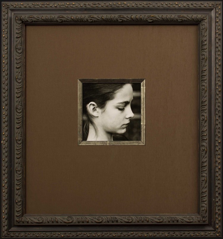 Image of Portrait Photograph in Decorative Picture Frame